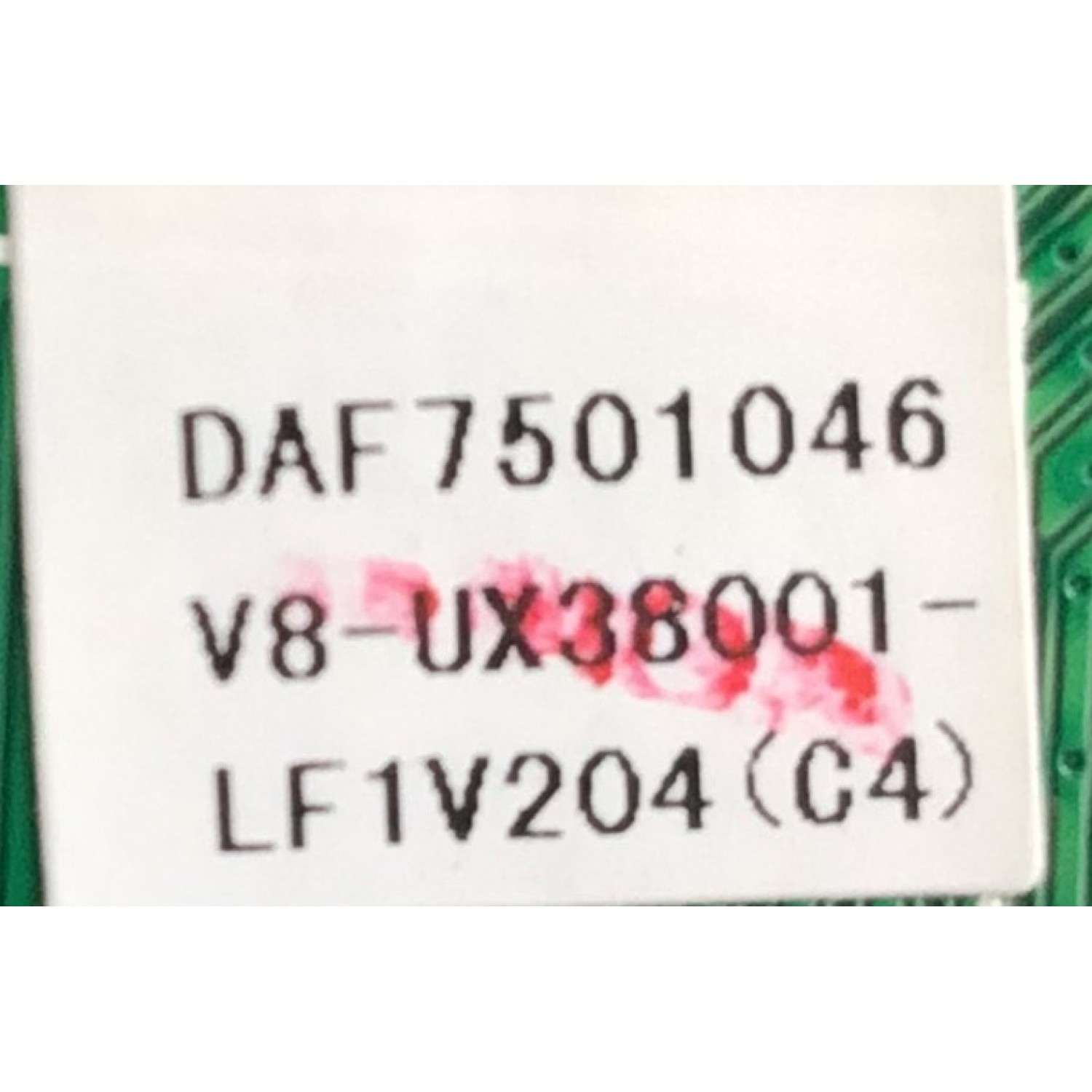 MAIN PARA TV INSIGNIA / NUMERO DE PARTE T8-UX38004-MA4 / 40-UX38NA-MAG2HG / V8-UX38001-LF1V204 (C4) /DAF7501046 / 10189014MA0758 / MODELO NS-40DR420NA16 - Imagen 3